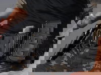 L FALCON DWUCZĘŚCIOWY CZARNY PAS TAKTYCZNY BOJOWY KLAMRA QR MOLLE SURVIVAL ARMY