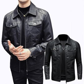 L SKÓRZANA KURTKA VINTAGE RAMONESKA MOTOR PUNK ROCK BIKERKA