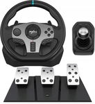 Kierownica Do Gier Pxn V9 Pc Ps4 Xbox One Switch Pedały Drążek Biegów