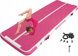 Mata gimnastyczna Air Track 200x100x10 cm z pompką elektryczną joga fitness