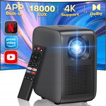 Projektor Rzutnik iZEEKER iPL610 WiFi Bluetooth 18000 LM 4K NETFLIX YouTube
