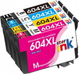 Starink 604XL wkłady zamiennik do drukarek Epson Czarny Cyjan Magenta Żółty