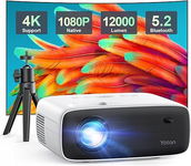 YOTON Y6 Projektor 4K ze statywem, Natywny Bluetooth 18000 lumenów
