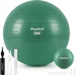 PIŁKA GIMNASTYCZNA REHABILITACYJNA TRENING FITNESS DUŻA 85 CM ZIELONA