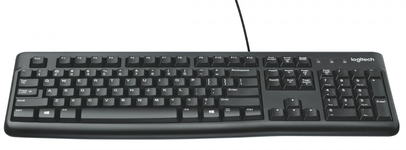 Klawiatura Logitech K120 USB czarna US OEM 920-002479