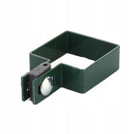 Obejma początkowa końcowa zielona na słupek 60x60 zielony panel fi 3 mm