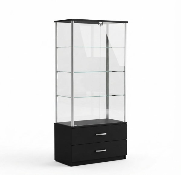 WITRYNA GABLOTA szklana 80 +LED szafka regał