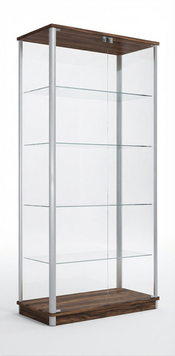 GABLOTA WITRYNA 100x40x190 cm SZKLANA NA MODELE I PUCHARY