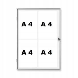 GABLOTA OGŁOSZENIOWA 50X70 MAGNETYCZNA BIAŁA