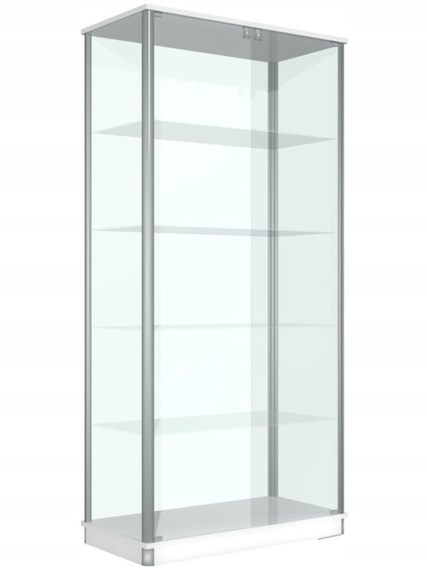 GABLOTA WITRYNA 100x40x190 cm SZKLANA NA MODELE I PUCHARY