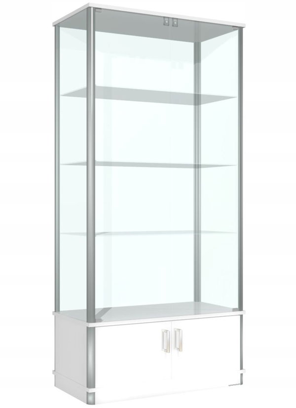 GABLOTA WITRYNA SZKLANA 100 x190x40 + ZAMEK