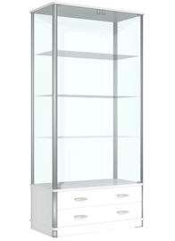 GABLOTA WITRYNA SZKLANA 80/190 + 2 SZUFLADY +ZAMEK