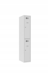 SZAFA METALOWA 2 SKRYTKI 30x50x180 szafy BHP