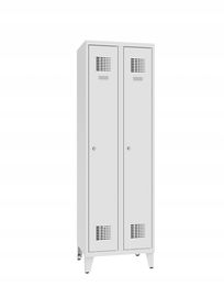 SZAFA METALOWA Ubraniowa 60x50x194 NÓŻKACH szafy