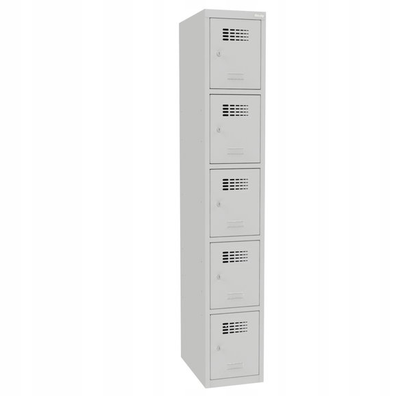 SZAFA METALOWA 5 SKRYTEK 30X50X180 szafy BHP