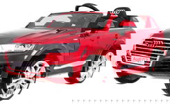 Audi Q7 Quattro S-Line na akumulator Lakier Czerwony SUV + Pilot