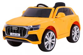 Audi Q8 Lift, SUV na akumulator dla dzieci Żółty + Pilot