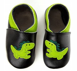 Skórzane buty niechodki krokodyl 0-6 m