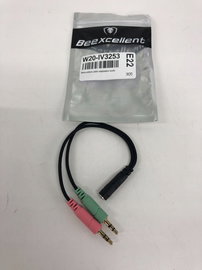 Przejściówka Beexcellent Jack 3,5mm - 2xJack 3,5mm