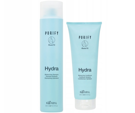 KAARAL Hydra Zestaw do Nawilżania Włosów SZAMPON (300ml) + ODŻYWKA (250ml)