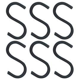 Haczyki Wieszaki Kuchenne Czarne Reling Przybory