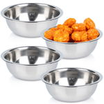 4x Miseczka Stalowa na Sos Dip Sosjerka Miska Dipówka Salaterka 11cm 250ml