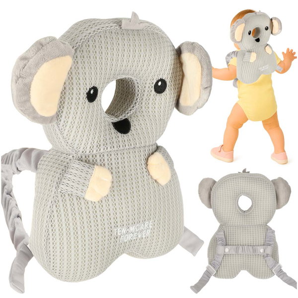 Plecak Bezpieczeństwa do Nauki Chodzenia Ochrona Głowy Poduszka Koala