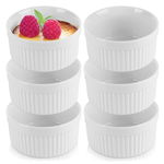 6x Naczynie Zapiekania Żaroodporne Miska Miseczka Kokilka Ceramiczna 260 ml