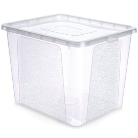 Pojemnik do Przechowywania Plastikowy Duży Pudełko Box Zabawki 30l Pokrywka