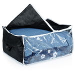 Pokrowiec Organizer Torba na Pościel Koce Ubrania Odzież 60x45x30 cm 80L