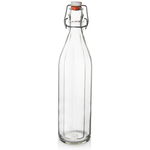 Butelka Szklana z Korkiem Klipsem na Wino Nalewkę Likier Syrop Sok 1L