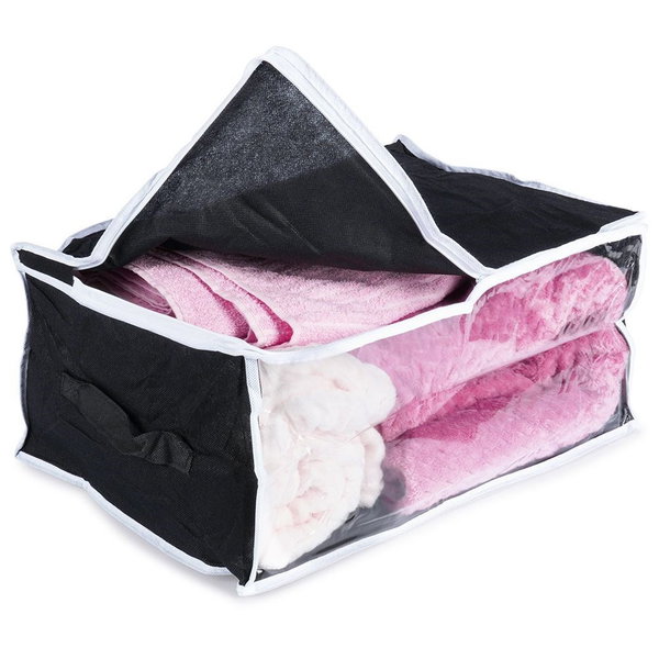 Pokrowiec Organizer Torba na Pościel Koce Poduszki Ubrania Odzież 45x30x20
