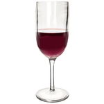 Kieliszek Plastikowy do Picia Wina Wody Nietłukący Wielorazowy 320 ml