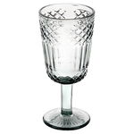 Kieliszek do Wina Białego Czerwonego Wody Ozdobny Przydymiony Czarny 270 ml