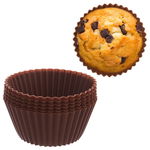 6x Foremki Silikonowe do Pieczenia Muffinek Babeczek na Muffinki Babeczki