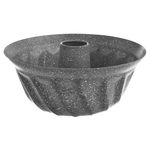 Forma Granitowa Foremka Metalowa do Pieczenia Babki z Kominem Ciasto Babkę