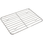 Ruszt Stalowy Kratka do Brytfanny Pieczenia Studzenia Lukrowania 32x23 cm