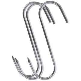3x Haczyk Hak Wędzarniczy Stalowy Do Wędzarni na Kiełbasy Wędliny 13,5x9