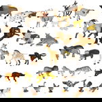 Zwierzęta Figurki Zwierzątka dla Dzieci Zestaw Figurek w Pudełku Farma Zoo