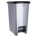 Kosz na Śmieci Odpady Plastikowy z Pedałem Pokrywą Wąski Pojemny 10L