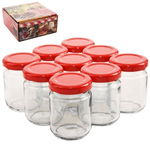 9x Mały Słoik Szklany Słoiczek na Przecier Pomidorowy Dżem Przyprawy 60 ml