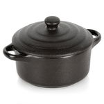 Naczynie do Zapiekania Żaroodporne Miska Miseczka Kokilka z Pokrywką 150 ml