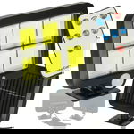 Lampa Solarna Zewnętrzna 120 LED Ogrodowa z Czujnikiem Ruchu i Zmierzchu