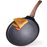 Patelnia Granitowa do Naleśników Placków Omletów Niska Płaska 24 cm