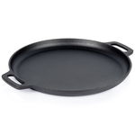 Patelnia Żeliwna na Gaz Indukcję Grill Ognisko do Piekarnika Duża 35 cm