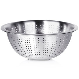 Cedzak Kuchenny Stalowy Durszlak Sitko do Odcedzania Warzyw Owoców 28 cm