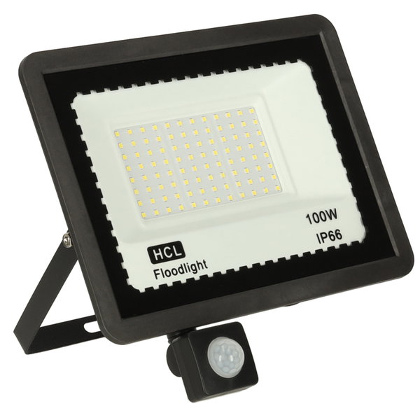 Kinkiet Zewnętrzny Ścienny Lampa Elewacyjna Ogrodowa Czujnik Ruchu 100W