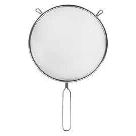 Sitko Kuchenne Stalowe Cedzak z Uchwytem do Odcedzania Przesiewania 14 cm