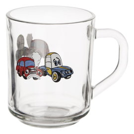 Kubek dla Dziecka Dziecięcy do Picia Napojów Ciepłych Zimnych Auto 230 ml