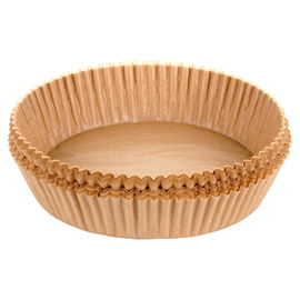 100x Wkład Air Fryer Frytkownicy Beztłuszczowej Papierowy do Pieczenia 19cm